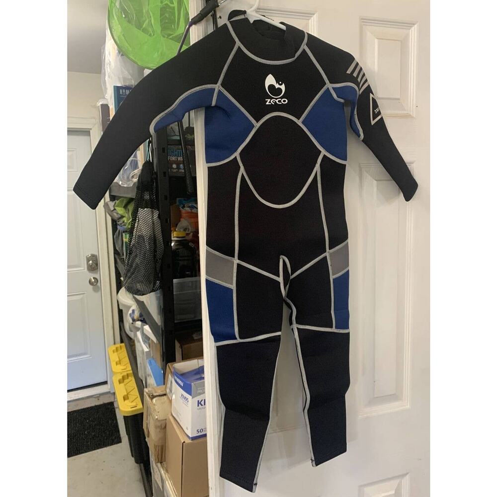 ZCCO XS (KF303-XS) Kids Ultra Stretch Long Sleeve Neoprene Wetsuit